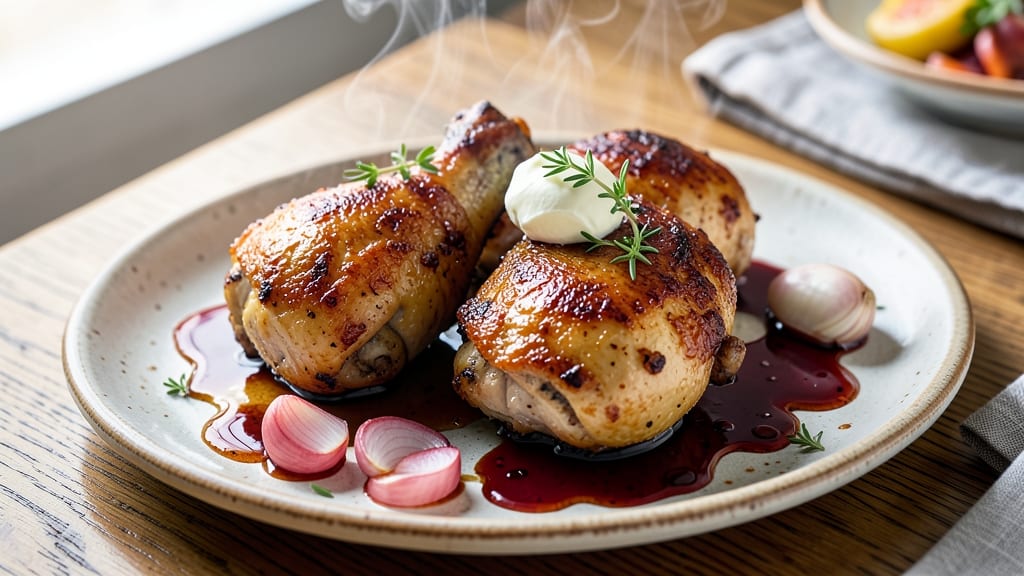 Chicken With Sherry Wine Sauce Recipe: Richly Simmered Depth With Earthy Notes