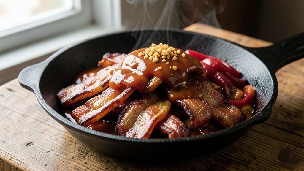 Bacon Barbecue Sauce Recipe: Smoky-Sweet Glaze With Crispy Bacon Bits