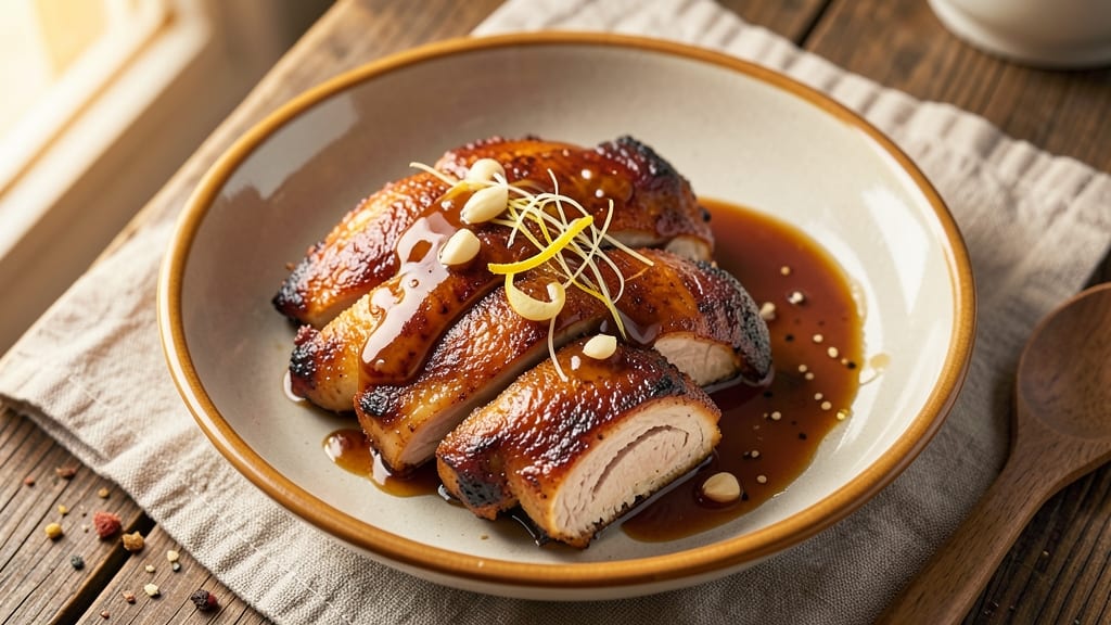 Baked Chicken With Soy Sauce Recipe: Glazed Crispy Edges and Juicy Centers