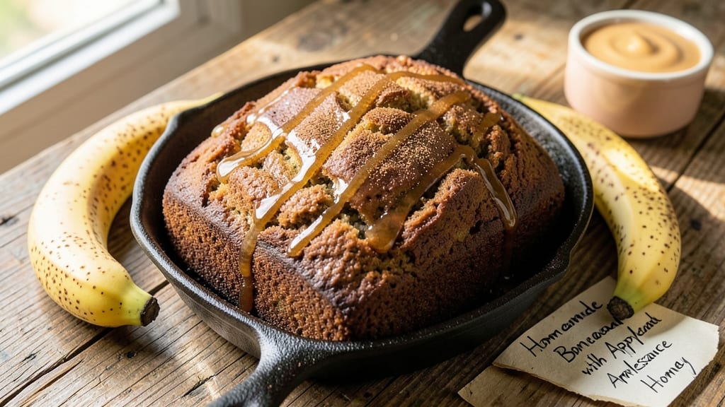 Banana Bread Recipe Using Applesauce and Honey: Moist Crumb and Sweet Spice Harmony