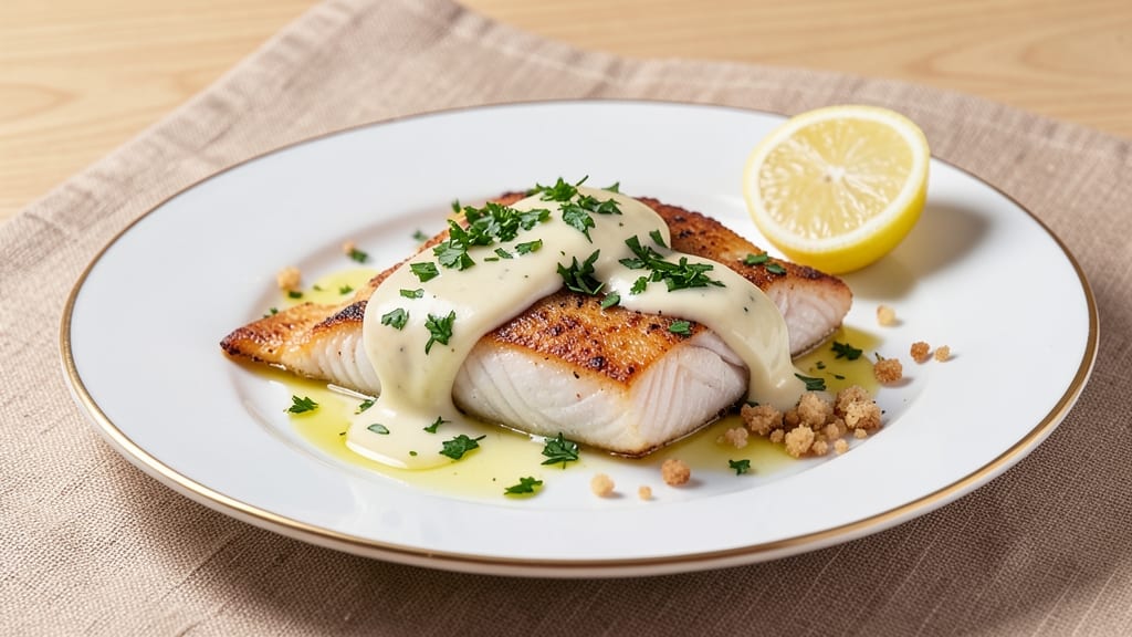 Baked Cod in Parsley Sauce Recipe: Bright Herb-Infused Flavor in 25 Minutes