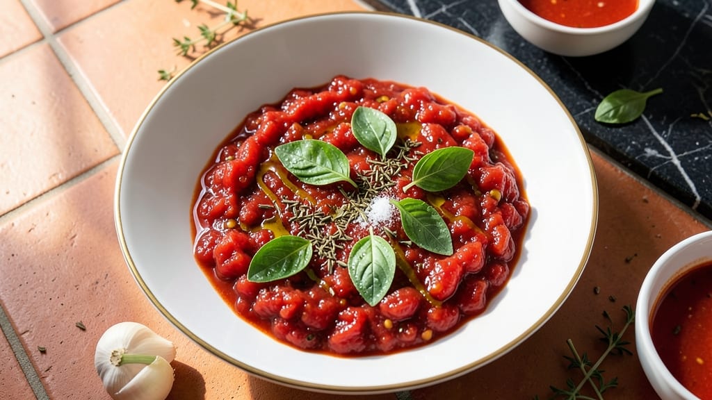 Authentic Italian Pizza Sauce Recipe From Scratch: Slow-Simmered Depth With Fresh Basil Brilliance