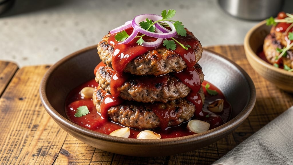 Hamburgers in Sauce Crock Pot Recipe: Juicy Patties Bathed in Tangy Tomato Velocity