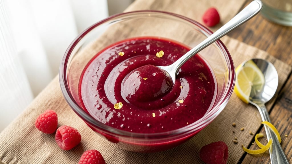 Seedless Raspberry Sauce Recipe: Jammy Thickness Without Seeds