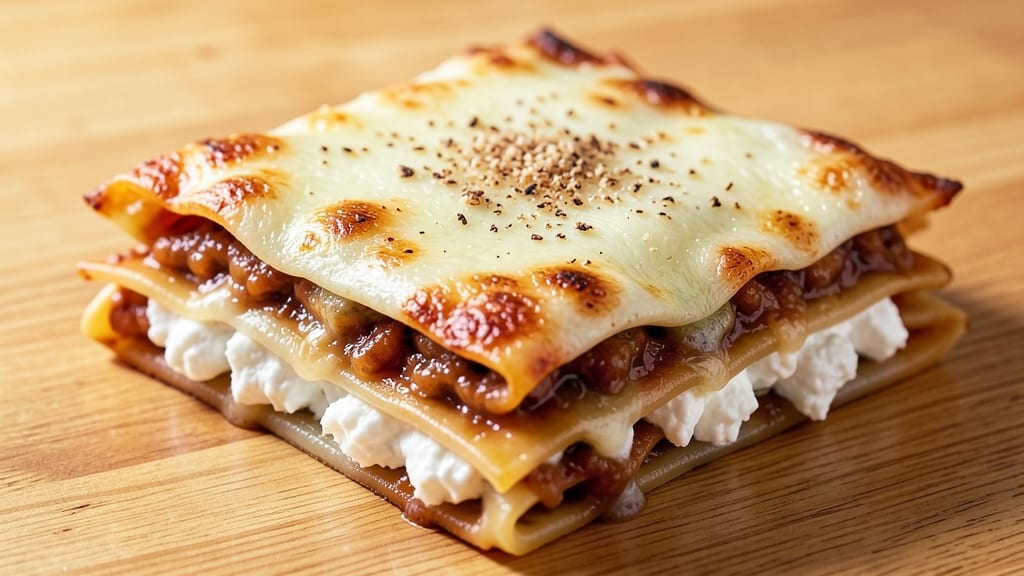 Authentic Italian Lasagna Recipe with Bechamel Sauce and Ricotta: Three-Layered Heaven of Creamy and Cheesy Bliss