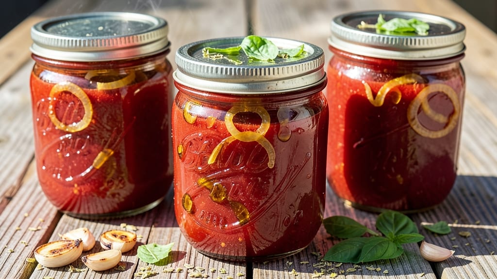 Ball Jar Tomato Sauce Recipe: Preserves Fresh Flavor for Months