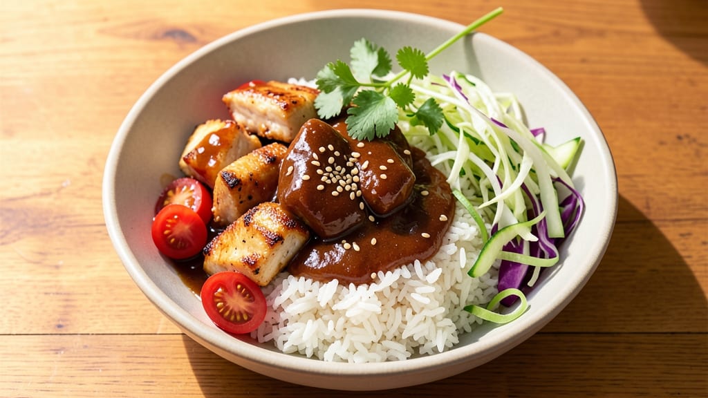 Asian Rice Bowl Sauce Recipe: Umami-Packed Fusion With Fresh Herb Zing