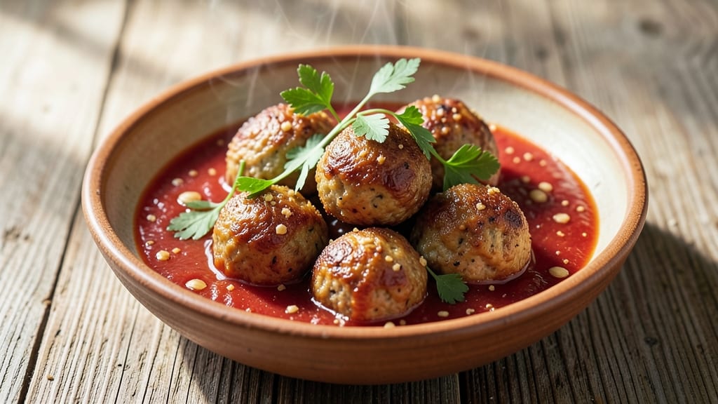 Chicken Meatballs in Tomato Sauce Recipe: Herby, Juicy Bites with Slow-Simmered Depth