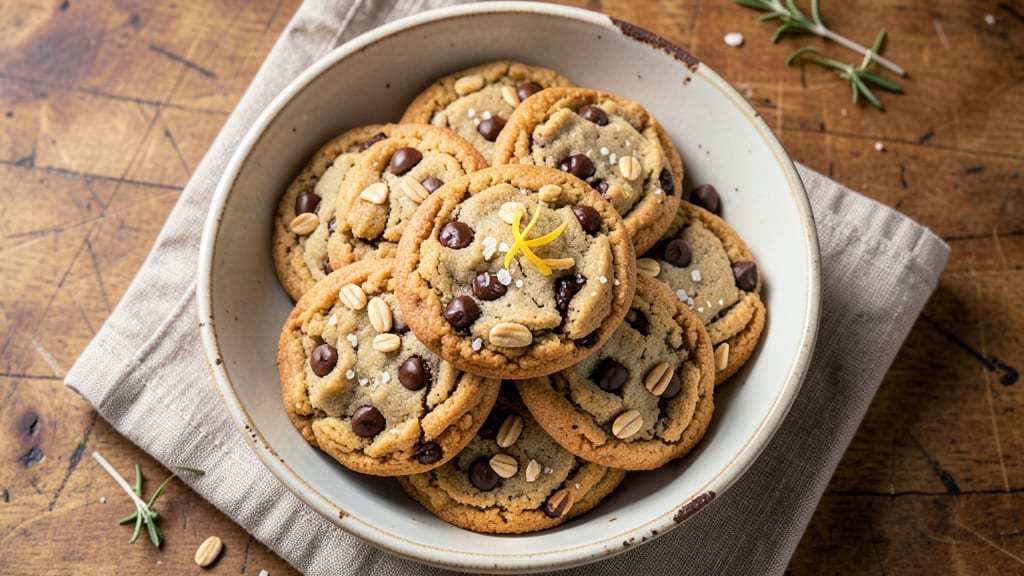 Applesauce Oatmeal Chocolate Chip Cookie Recipe: Warm Spice Swirls With Chewy Centers