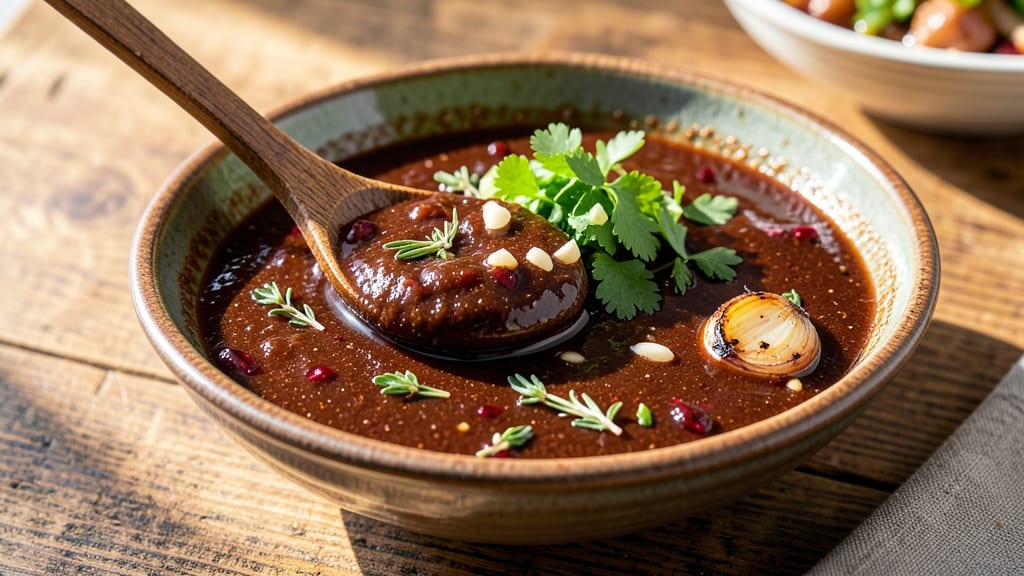Au Jus Dipping Sauce Recipe: Pan-Roasted Meat Fond With Herbs