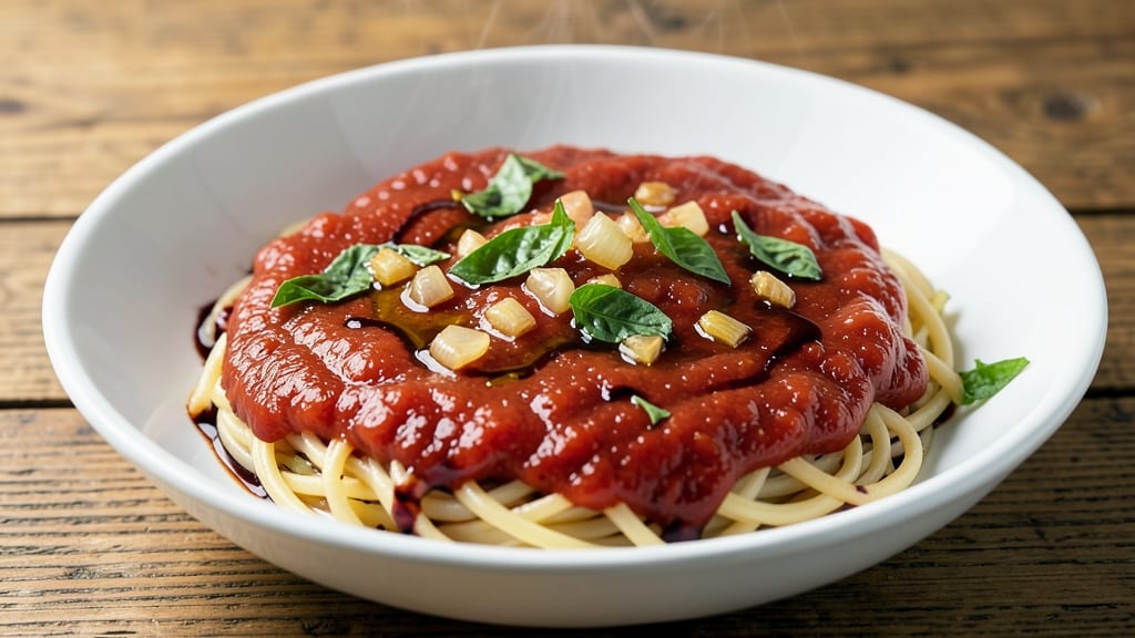 Alma Wahlberg's Spaghetti Sauce Recipe: Slow-Simmered Umami With Fresh Herb Brilliance