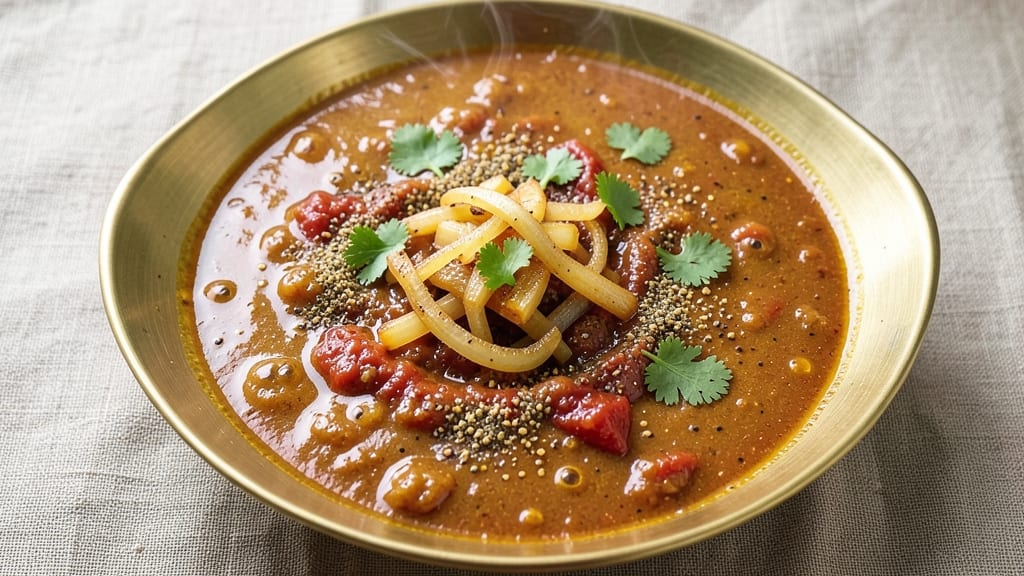 Basic Indian Curry Sauce Recipe: Spiced Tomato Base for Bold Flavors