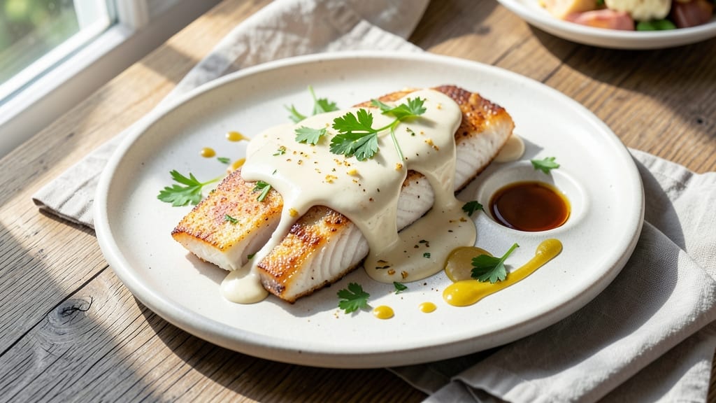 Baked Fish in White Sauce Recipe: Crispy Top, Silky Sauce Harmony