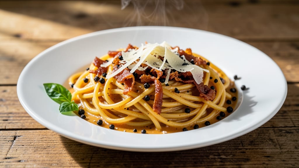Authentic Carbonara Sauce Recipe: Crispy Pancetta Crunch Over Egg-Yolk Luxe