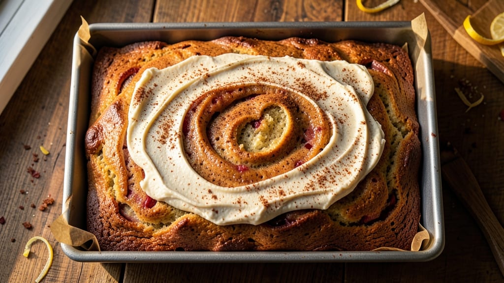 Applesauce Sour Cream Coffee Cake Recipe: Spiced Moistness With Streusel Top