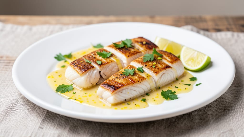 Baked Fish With Lemon Butter Sauce Recipe: Bright Citrus Butter That Melts Into Flakes