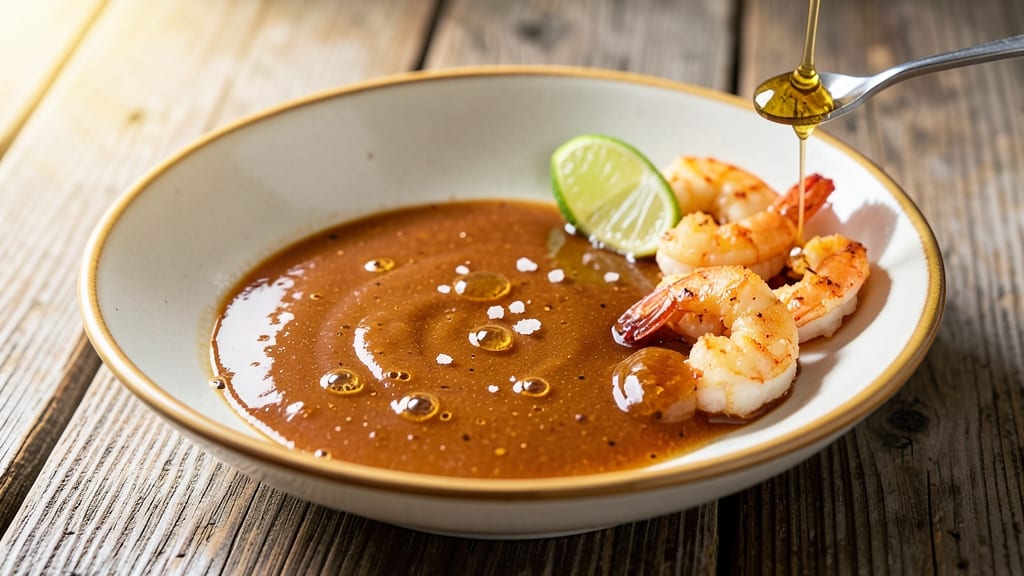 Apricot Dipping Sauce For Coconut Shrimp Recipe: Sticky-Sweet Glaze With Citrus Zing
