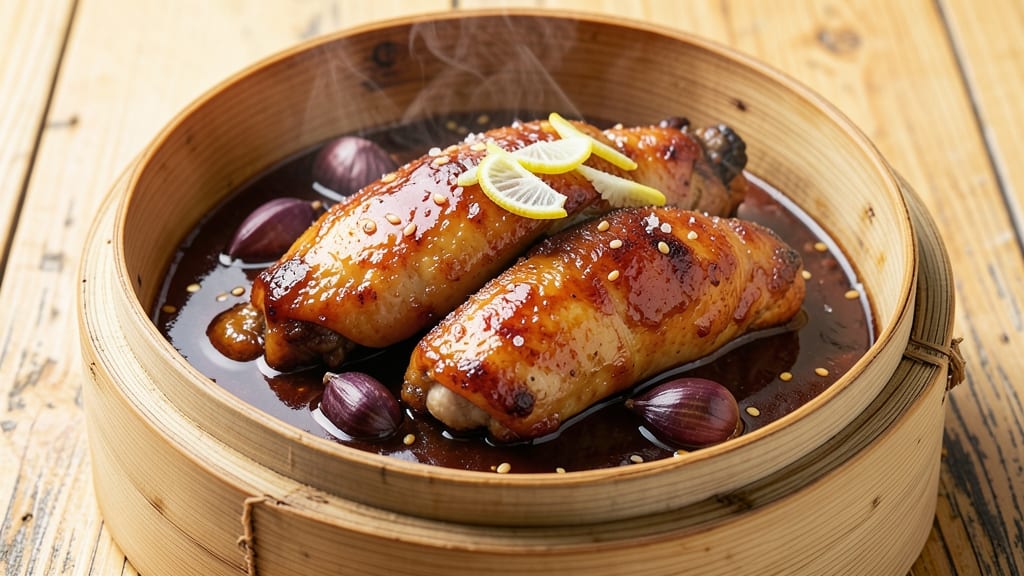 Chinese Braised Soy Sauce Chicken Recipe: Deep Umami Gloss From Slow-Cooked Richness