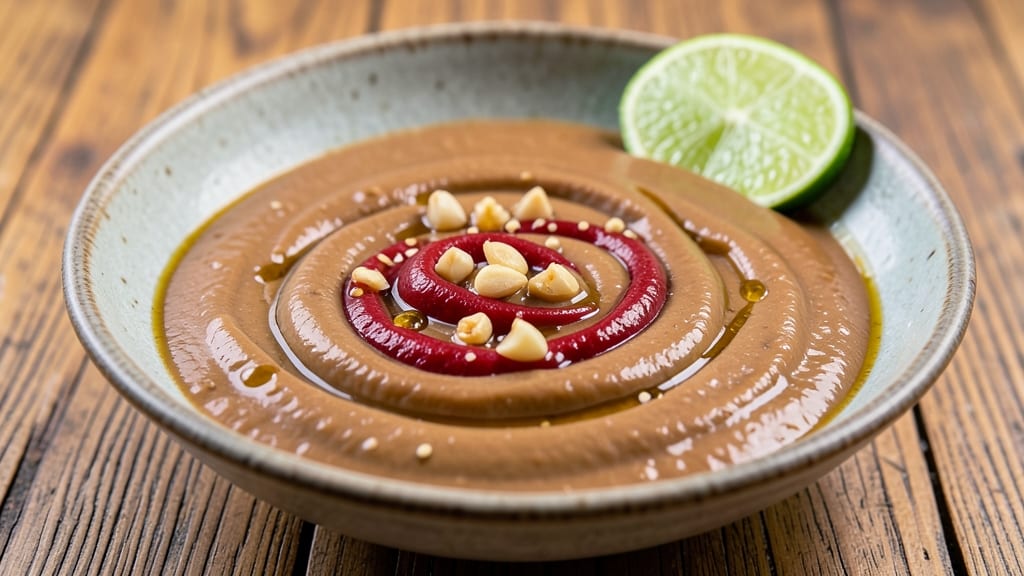 Almond Butter Satay Sauce Recipe: Nutty Peanut Depth With Tangy Tamarind Kick