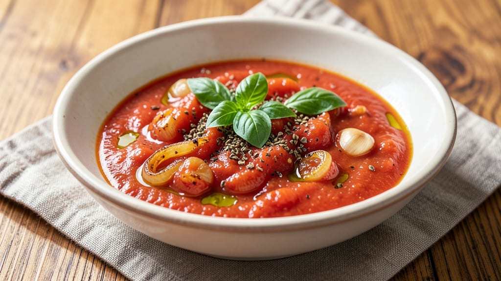 Basic Italian Spaghetti Sauce Recipe: Tomato-Basil Simmer for Bold, Bright Flavor