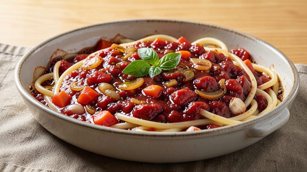 Baked Spaghetti Sauce Recipe: Slow-Simmered Umami Depth With Hidden Herb Layers