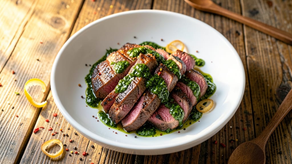 Argentinian Steak With Chimichurri Sauce Recipe: Herb-Packed Freshness That Elevates Every Bite