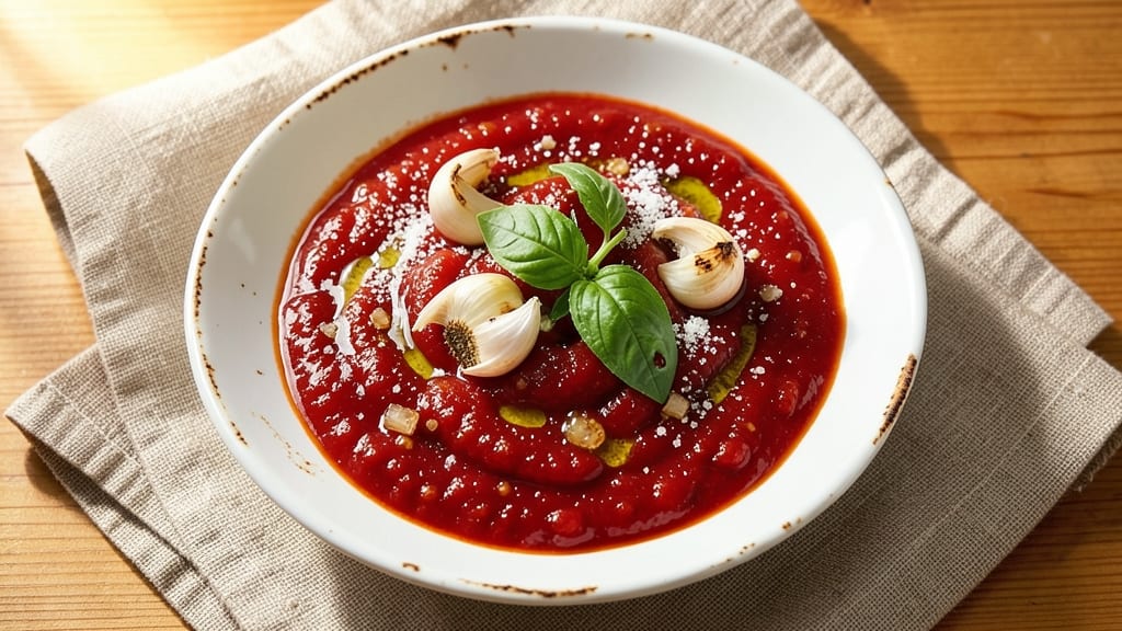 Arrenello's Pizza Sauce Recipe: Slow-Simmered Umami With Fresh Basil Brightness