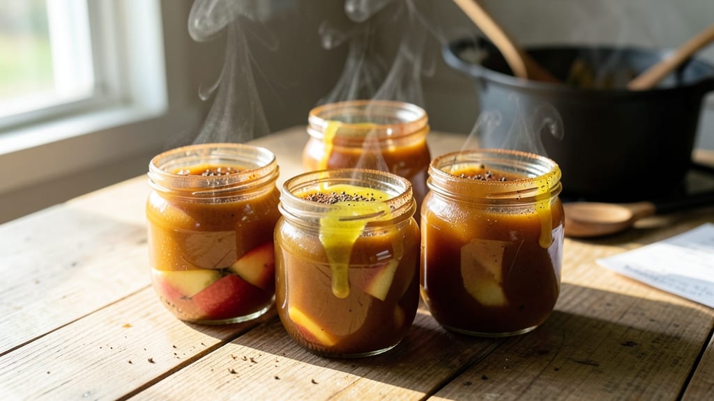 Apple Sauce Canning Recipe No Sugar: Spiced Apple Chunk Perfection Without Added Sweetness