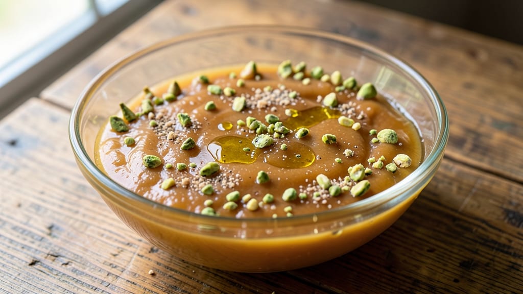 Baklava Sauce Recipe: Warm Pistachio-Honey Drizzle With Cardamom Zing