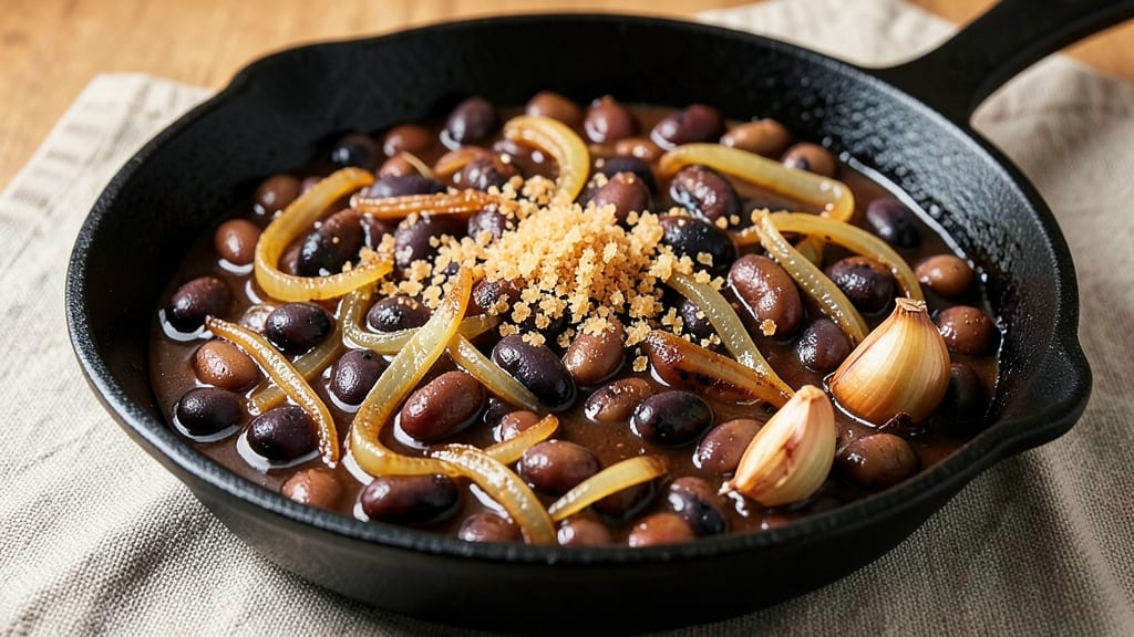 Baked Beans With BBQ Sauce And Brown Sugar Recipe: Smoky-Sweet Caramelized Depth in One Pot