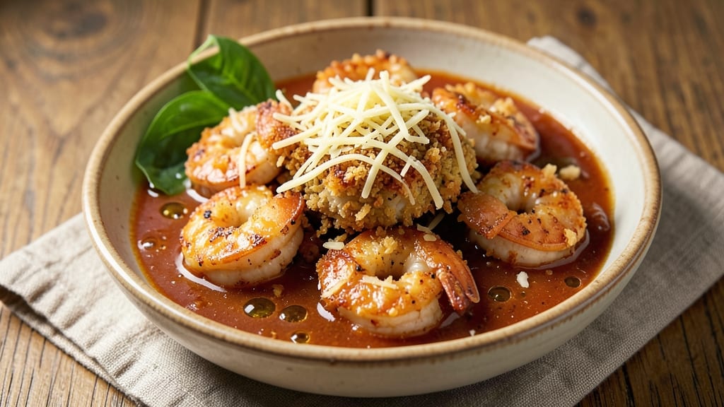 Applebee's Shrimp Parmesan Sauce Recipe: Creamy Tomato-Cream Base with Parmesan Crunch