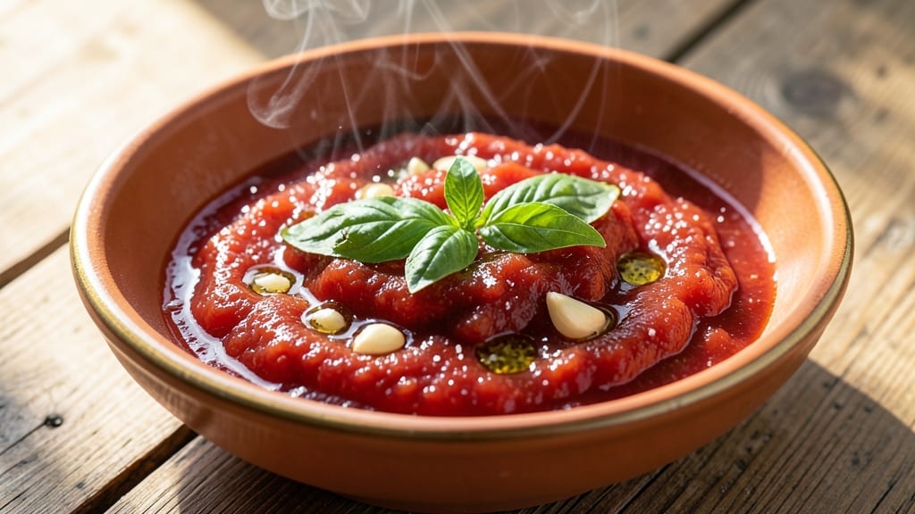Basic Italian Sauce Recipe: Simmered Tomato Perfection in 15 Minutes