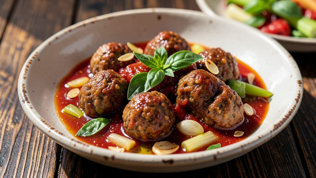 Authentic Italian Meatball Sauce Recipe: Slow-Simmered Tomato Depth With Fresh Rosemary Finish