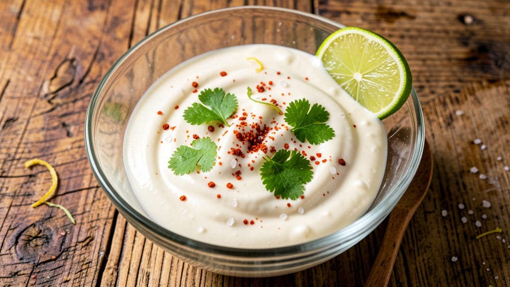 Baja White Sauce Recipe: Cooling Creamy Dip for Fish Tacos