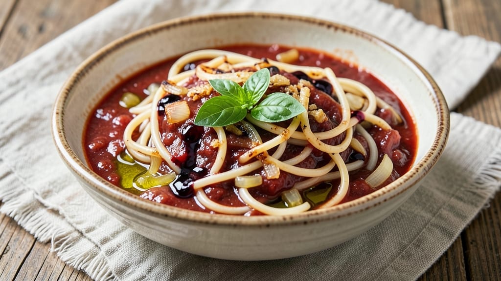 Alton Brown's Spaghetti Sauce Recipe: Slow-Simmered Tomato Depth With Fresh Herb Brilliance