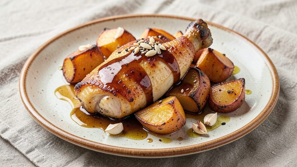 Chicken Potato Soy Sauce Recipe: One-Pan Umami-Caramelized Crunch