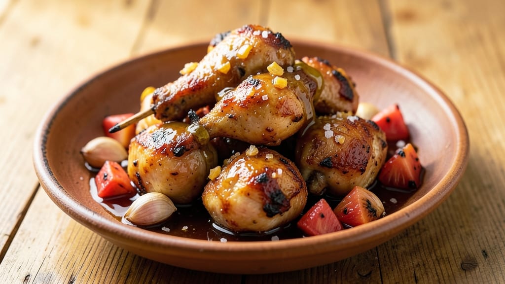Chicken Inasal Basting Sauce Recipe: Charred Pineapple Sweetness With Smoky Vinegar Depth