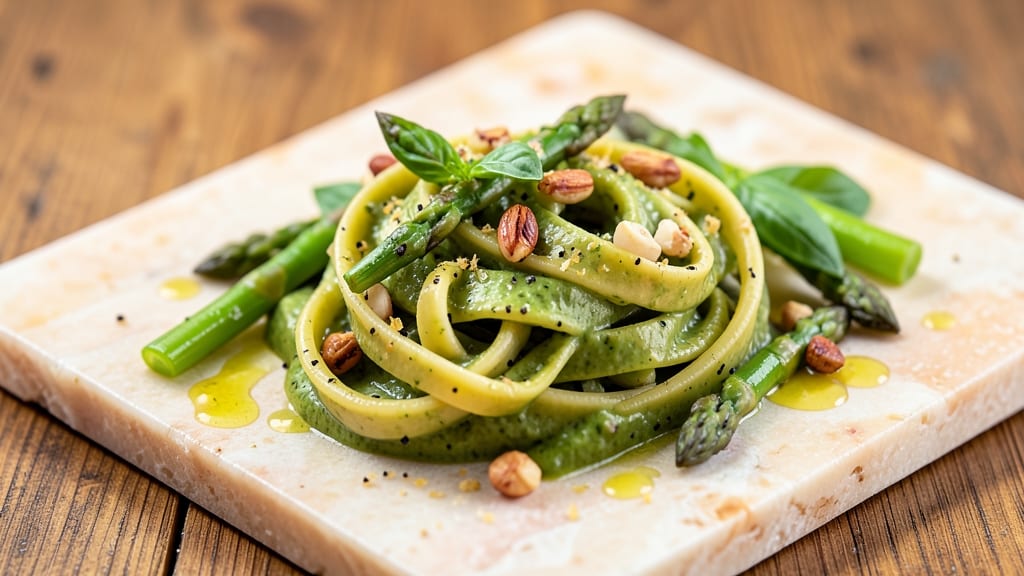 Asparagus Pasta Sauce Recipe: Bright Green Pesto With Earthy Depth